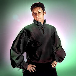 Renaissance Wedding Shirt - Black, Burgundy, Natural, Renaissance Wedding Shirt, White-Medieval Shoppe