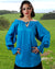 Sale McGreedy Blouse - Blue, Sales and Specials-Medieval Shoppe