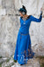 Sarmatian Tsarina Medieval Dress - Blue, Green, Medieval Dresses, Sales and Specials-Medieval Shoppe