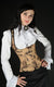Map Shoulder Corset - Women's Steampunk Clothing-Medieval Shoppe