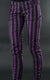 Steampunk Striped Five Button Pants - Brown Stripe, Gray Stripe, Purple Stripe, Red Stripe, White/Black Stripe, Women's Steampunk Clothing-Medieval Shoppe