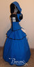 TARDIS - Dr. Who Full Bustle Costume - Cosplay & Movie Costumes, Medieval Bodice Sets-Medieval Shoppe