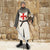 Templar Quartered Tunic - Tunics & Gambesons-Medieval Shoppe