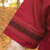 Viking Sommar Shirt - Crimson Red, Natural, Tunics & Gambesons-Medieval Shoppe