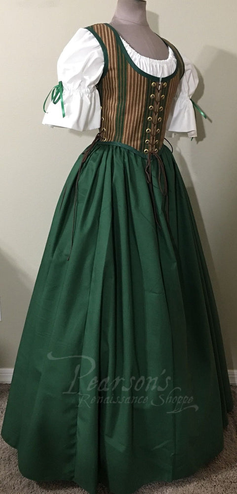 Woodland Faire Maiden - Medieval Bodice Sets-Medieval Shoppe