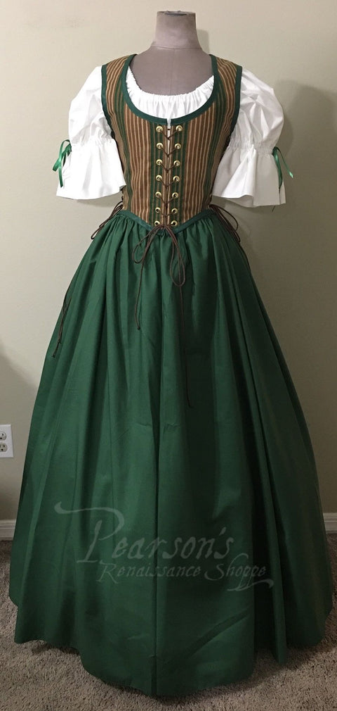 Woodland Faire Maiden - Medieval Bodice Sets-Medieval Shoppe