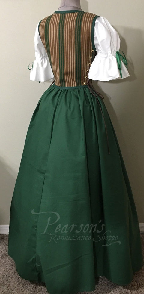 Woodland Faire Maiden - Medieval Bodice Sets-Medieval Shoppe