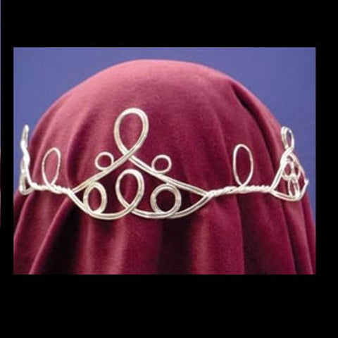 Elven Loop Medieval Circlet - Gold, Medieval Crowns & Princess Tiaras-Medieval Shoppe