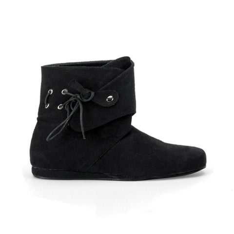 Men's Villager Boot - Black, Brown, Men's Renaissance Boots-Medieval Shoppe