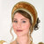 Tudor French Hood - Black, Burgundy, Dark Blue, Gold, Medieval Hats - Veils-Medieval Shoppe
