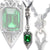 Sucre Vert Absinthe Spoon Necklace - Renaissance Necklaces-Medieval Shoppe