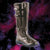 Walker Knee Boot - Black, Brown, Men's Renaissance Boots-Medieval Shoppe