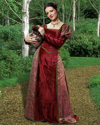 Hildegard Princess Dress - Renaissance Dresses-Medieval Shoppe