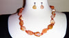 Agate Necklace and Earring Set