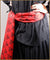 Large Pirate Skull Sash - Black, Red, Renaissance Accessories - Hook-Sashes & Feathers, White-Medieval Shoppe