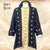 Buccaneer Coat - Coats-Tabards & Brigandines, Gray, Navy Blue-Medieval Shoppe