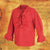 Tortuga Shirt - Black, Men's Renaissance Shirts, Red, White-Medieval Shoppe