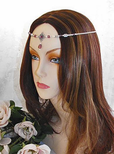 Guinevere Circlet - Amethyst, Crystal, Emerald, Medieval Crowns & Princess Tiaras, Sapphire-Medieval Shoppe