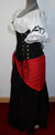 Pirate Captain - Underbust Corset Sets - Waist Cinchers-Medieval Shoppe
